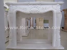Carved Fireplace And Fireplace