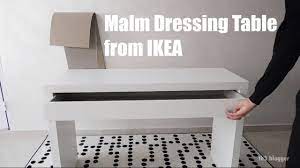 malm dressing table from ikea embly