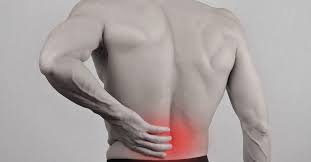 strained muscles or a slipped disc