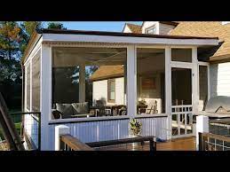 Build A Screen Porch On A Deck Without