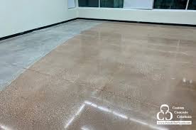 common polished concrete flooring problems