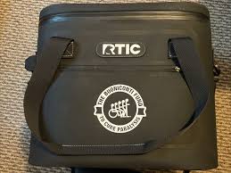 rtic 30 can soft pack cooler blue