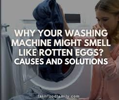 Washing Machine Smell Like Rotten Eggs