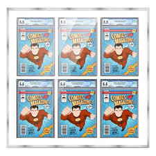 Comic Book Frame Wall Display With Mat