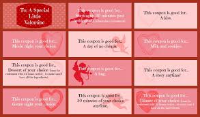 Valentines Day Coupon Book Printable For That Special Little