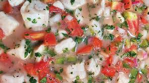 chilled ceviche is perfect way to enjoy