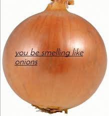 you smell like onions gif you smell