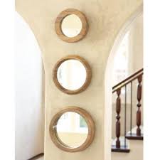 Round Wood Mirrors Ballard Designs