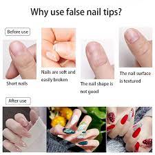 almond fake nail tips 500pcs um