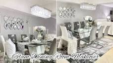 GLAM DINING ROOM DECORATING IDEAS MAKEOVER 2020 - YouTube