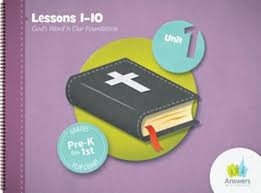 Answers Bible Curriculum Prek 1 Unit 1 Flip Chart 2nd Edition