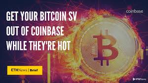 As coinspeaker reported in november, bsv had been created as a result of a hard fork in the bitcoin however, coinbase accepted bitcoin abc as bitcoin cash and permitted bitcoin abc withdrawals. Get Your Bitcoin Sv Out Of Coinbase While They Re Hot Ethnews Brief Youtube
