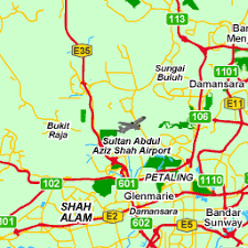 Along jalan petaling and surrounding areas are markets, shops, food stalls, and the bustling life of the chinese community. Jungle Maps Map Of Kuala Lumpur And Surrounding Areas