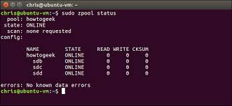 how to install and use zfs on ubuntu