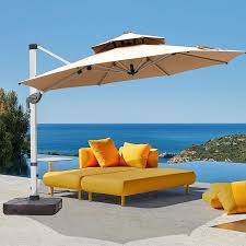 Mojia 12 Ft Cantilever Patio Umbrella