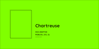 about chartreuse color meaning codes