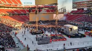 Getting Ready For U2 Picture Of Levis Stadium Santa