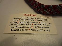elmo 039 s closet dog collars