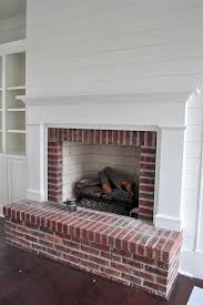 ugly brick fireplace