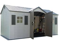 Lifetime 15x8 Plastic Storage Shed With