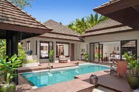 Great Thai Style Beach Front Pool Villa