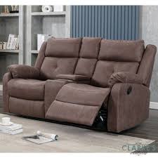 casey 2 seater recliner sofa with