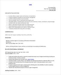 printable accountant resume templates