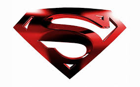 superman red white background symbol