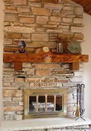 fireplace mantels rustic fireplaces