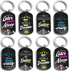 12 pack inspirational keychains with