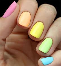 27 easy pastel rainbow nails to copy