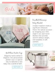 christening gifts for baby s