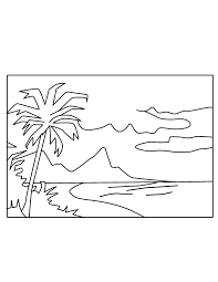 Plus, it's an easy way to celebrate each season or special holidays. Free Printable Beach Scene Coloring Pages High Quality Coloring Coloring Home