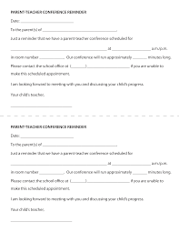 Meeting Appointment Reminder Letter Sample Templates At