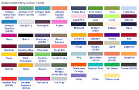 Specifications On Gildan Heavy Cotton 5000 T Shirts Click