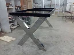 stainless steel hotel dining table