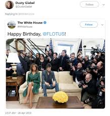 What is the meme generator? White House Birthday Tweet To Melania Becomes Viral Meme Daily Mail Online