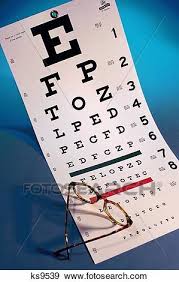 Medical 2 Chart Concepts Eye Care Health Medical Stock