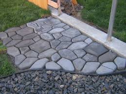 sy diy cobble stone path 4