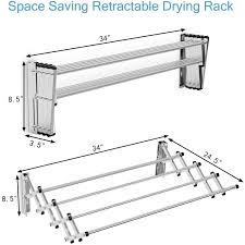 Expandable Clothes Drying Towel Rack