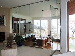 interior glass walls creative mirror