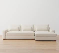 double wide chaise sectional
