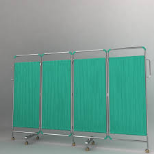 hospital screen curtain 3d model 12
