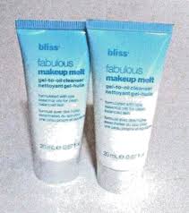 bliss fabulous makeup melt gel to oil