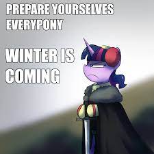 Winter is coming by AnticularPony / Twilight Sparkle :: mane 6 :: my little  pony :: фэндомы :: mlp art :: mlp crossover :: mlp милитаризм - JoyReactor