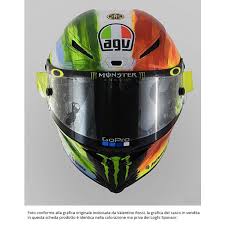 The precision of every part, the ecstasy of materials. Agv Pista Gp Rr Mplk Top Carbon Full Face Helmet Valentino Rossi Mugello 2019 Limited Edition