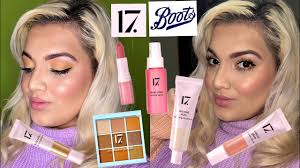full face of 17 cosmetics by boots