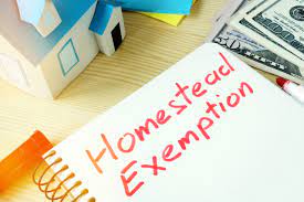 homestead property tax exemption