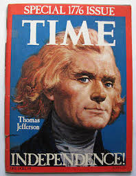 TIME Magazine Special July 4,1776 Bicentennial Issue Thomas Jefferson cover  1976 | eBay