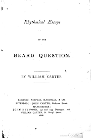 rhythmical essays on the beard question beard haters in the s dr alun ey